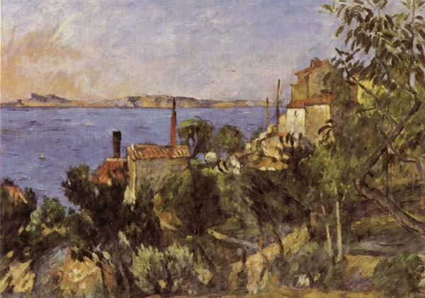 Paul Cezanne La Mer a l'Estaque